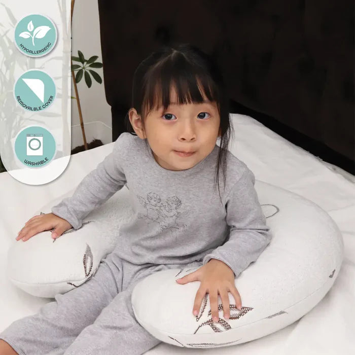 Moon Moon Feeding Pillow With Bamboo Rayon Moon Yallatoys