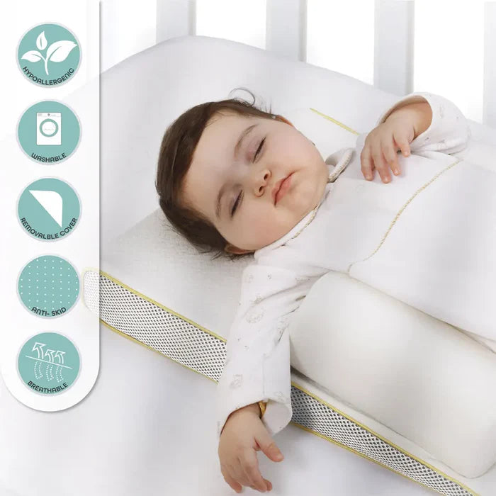 Moon Organic Breathable Sleep Positioner (White) Moon Yallatoys