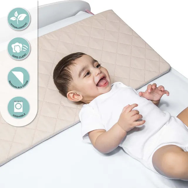 Moon Universal Crib Wedge Water Proof Beige Moon Yallatoys