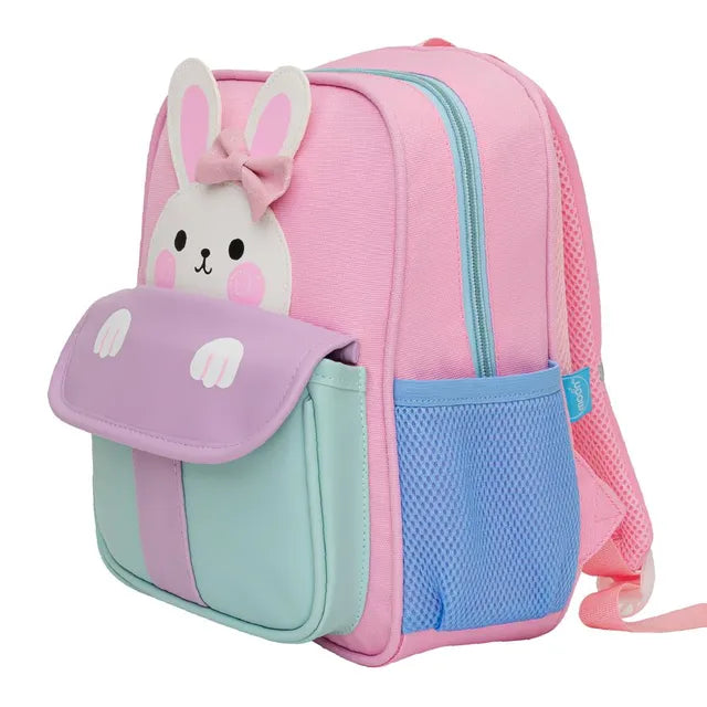 Moon Kids Backpack with Padded Straps-Bunny