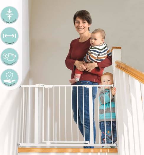 Moon Safety Gate  74.5 114 Cm Moon Yallatoys