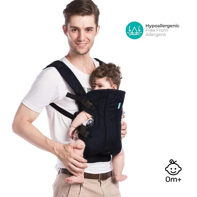Moon Karygo 4 In-1Baby Carrier Black Moon Yallatoys