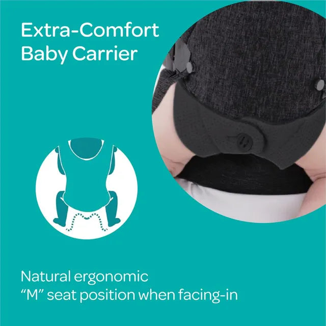 Moon Karygo 4 In-1Baby Carrier Black Moon Yallatoys