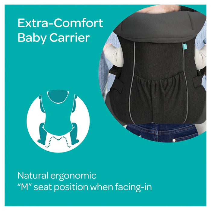 Moon KaryGo 2 in-1 Baby Carrier Black Moon Yallatoys