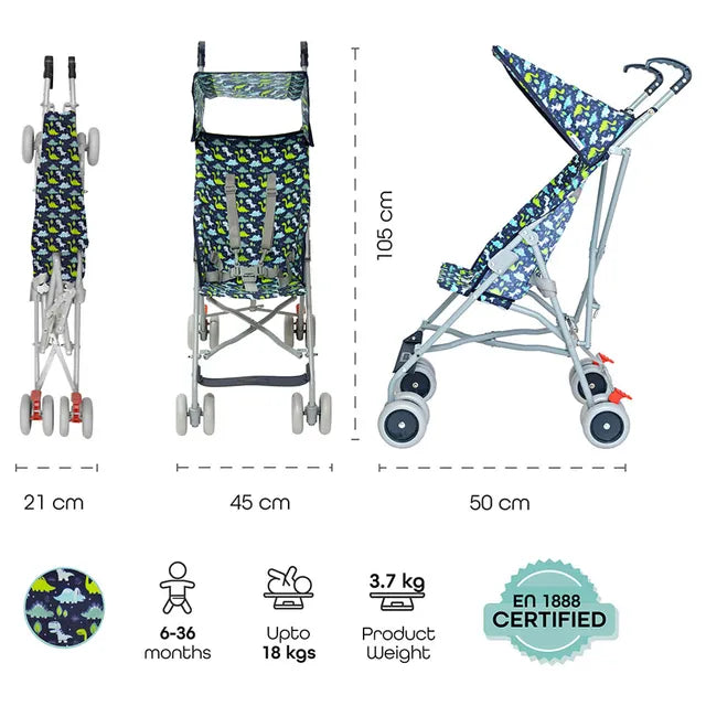 Moon Jet Ultra Light Weight Foldable Buggy