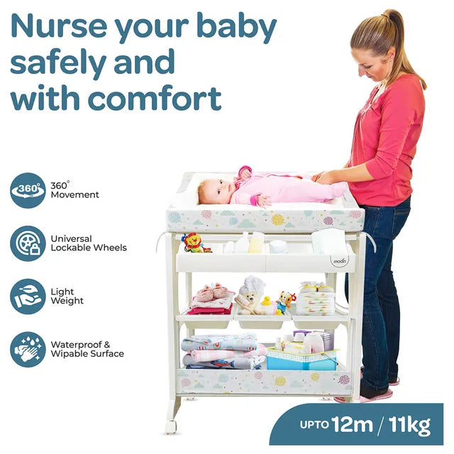 Moon Portable Changing Station Flying Rabbits Moon Yallatoys