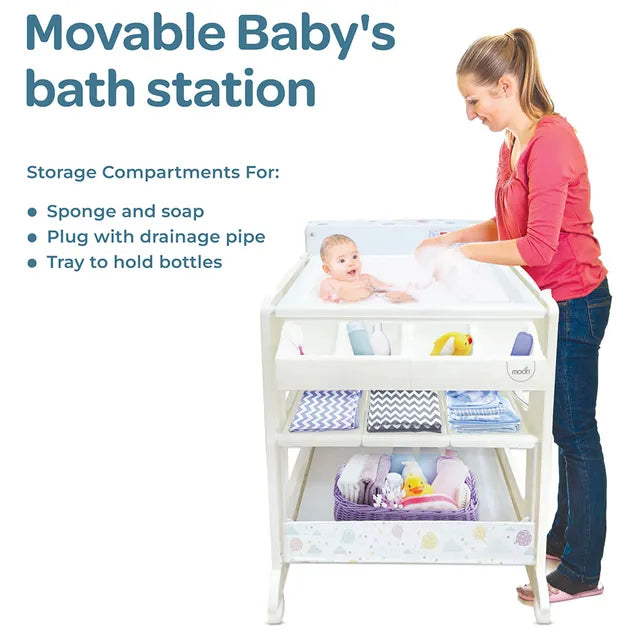 Moon Portable Changing Station Flying Rabbits Moon Yallatoys
