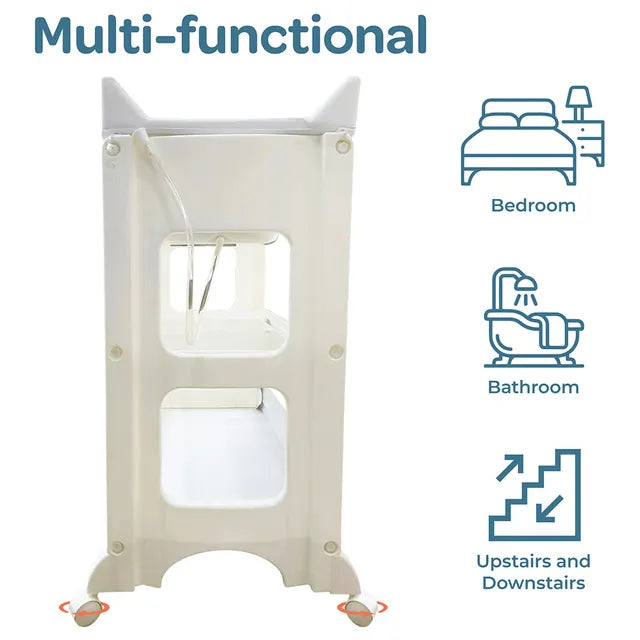 Moon Portable Changing Station Flying Rabbits Moon Yallatoys