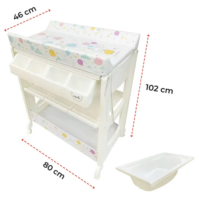 Moon Portable Changing Station Flying Rabbits Moon Yallatoys