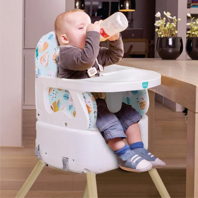 Moon Hiterite 4-In-1 Convertible Baby Highchair Green Moon Yallatoys