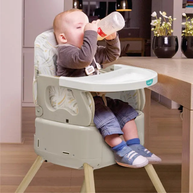 Moon Hiterite 4-In-1 Convertible Baby Highchair Beige Moon Yallatoys