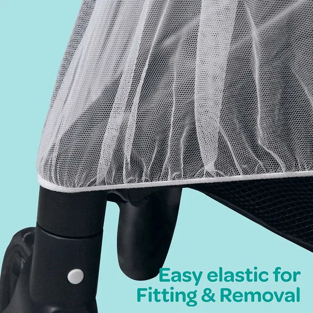 Moon Universal Stroller Mesh Mosquito Net Only White Moon Yallatoys