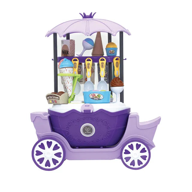 Moon 4 in 1 Ice Cream Cart Playset