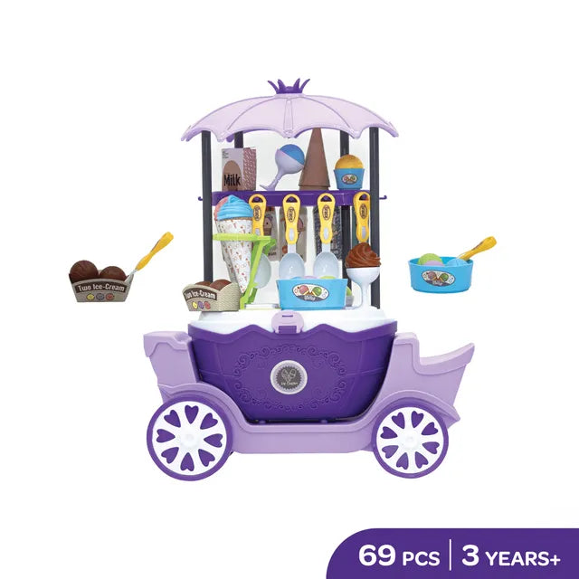 Moon 4 in 1 Ice Cream Cart Toy