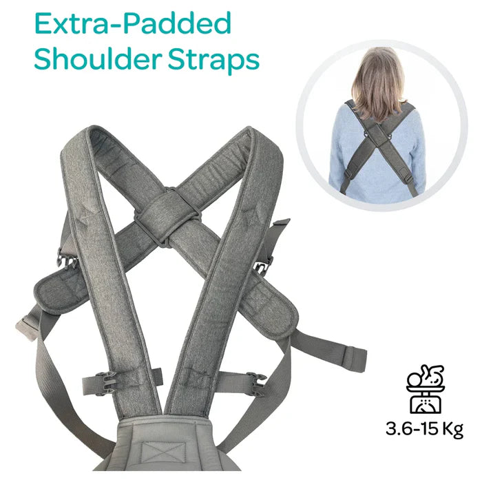 Moon KaryGo 2 in-1 Baby Carrier Grey Moon Yallatoys