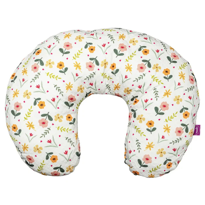 Moon Portable Nursing Support Pillow with Washable Cover Flowers Moon Yallatoys