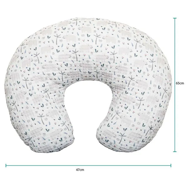 Moon Portable Nursing Support Pillow with Washable Cover Hippo Moon Yallatoys