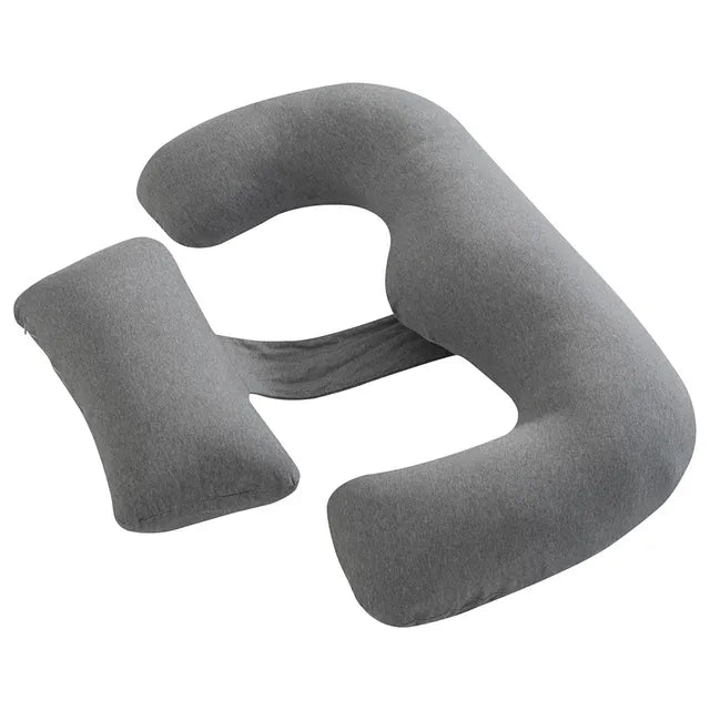 Moon Multi Position Maternity Pillow With Back Support Light Grey Moon Yallatoys