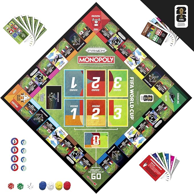 Monopoly Panini Prizm: FIFA World Cup Game