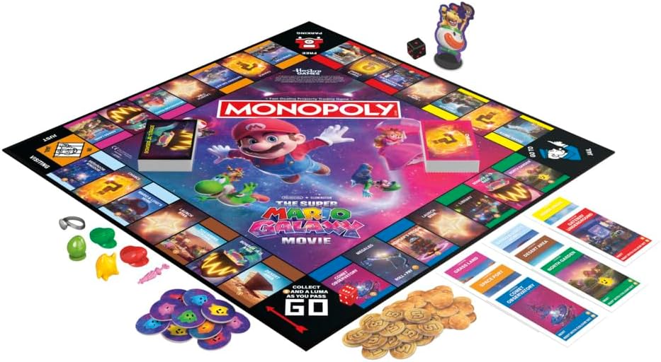Monopoly-The Super Mario Galaxy Movie Edition Board Game