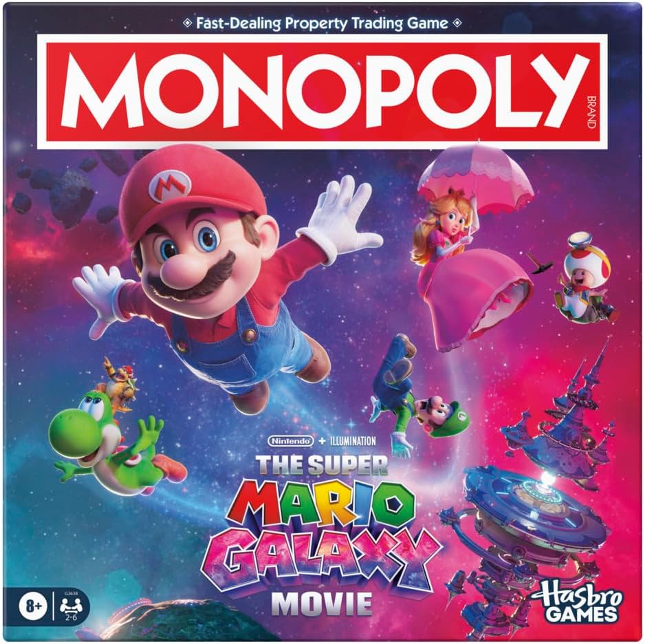 Monopoly-The Super Mario Galaxy Movie Edition Board Game