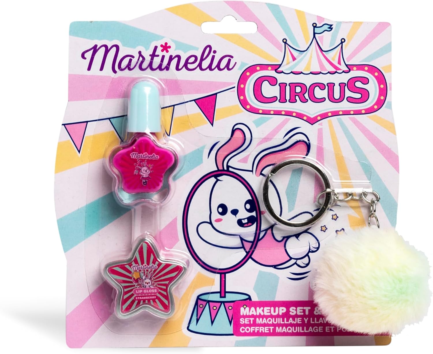 Martinelia Circus Makeup And Keychain Set