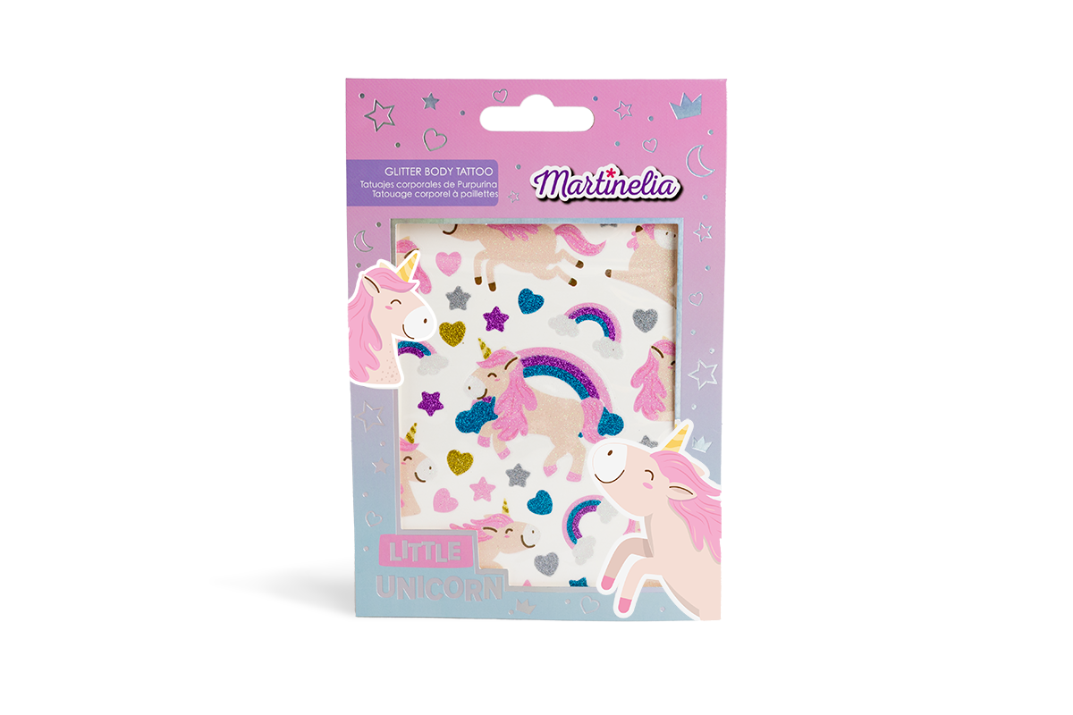 Martinelia Little Unicorn Glitter Tattoo