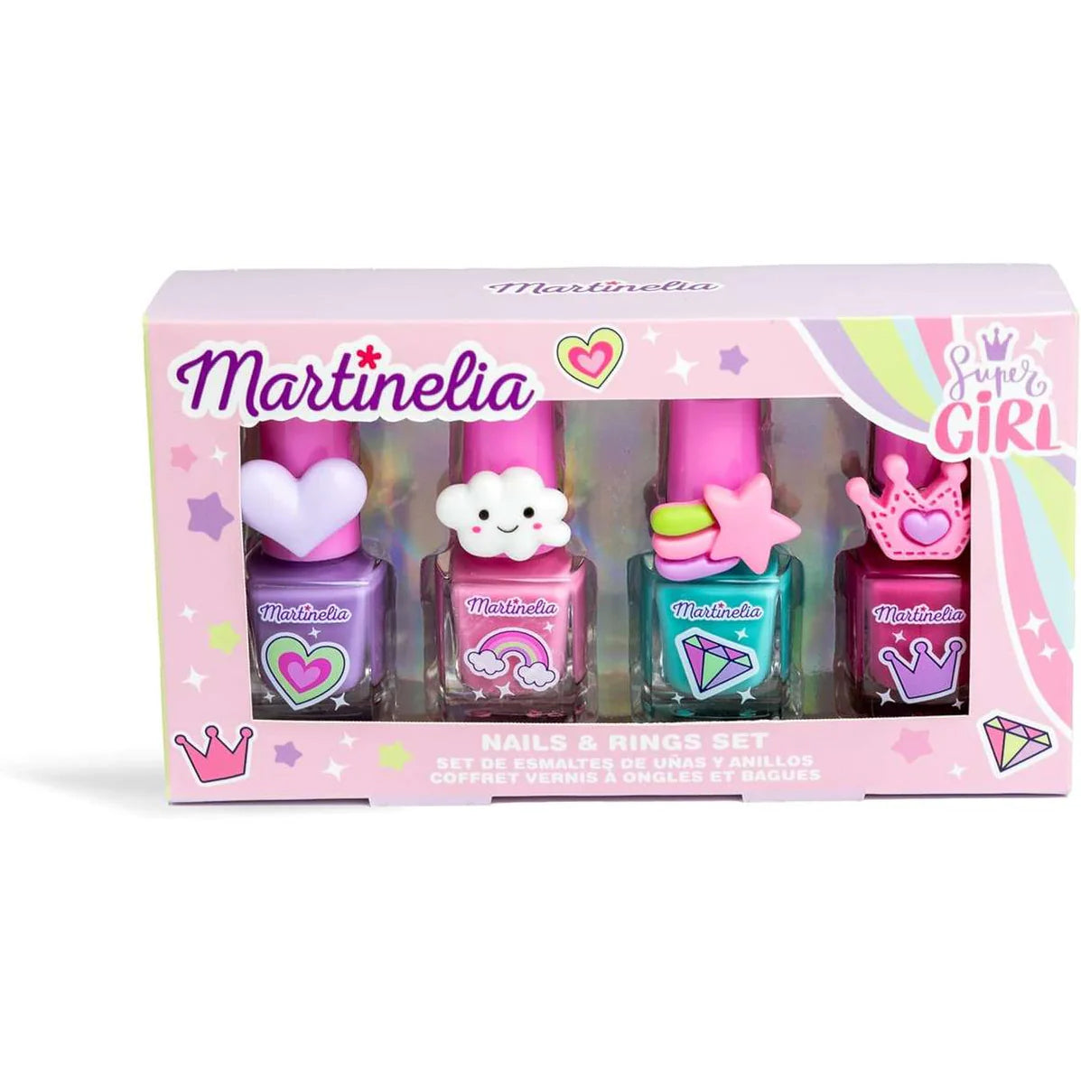 Martinelia Supergirl Nail Polish Ring Martinelia Yallatoys