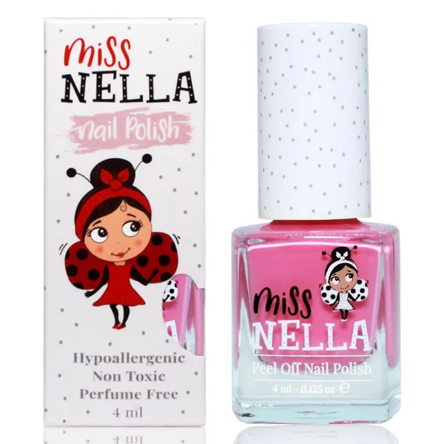 Miss Nella Pink A Boo Nail Polish