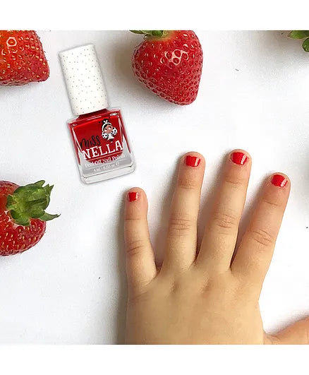 Miss Nella Peel-Off Nail Polish Strawberry-N-Cream