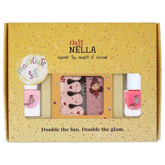 Miss Nella Pink Manicute Set