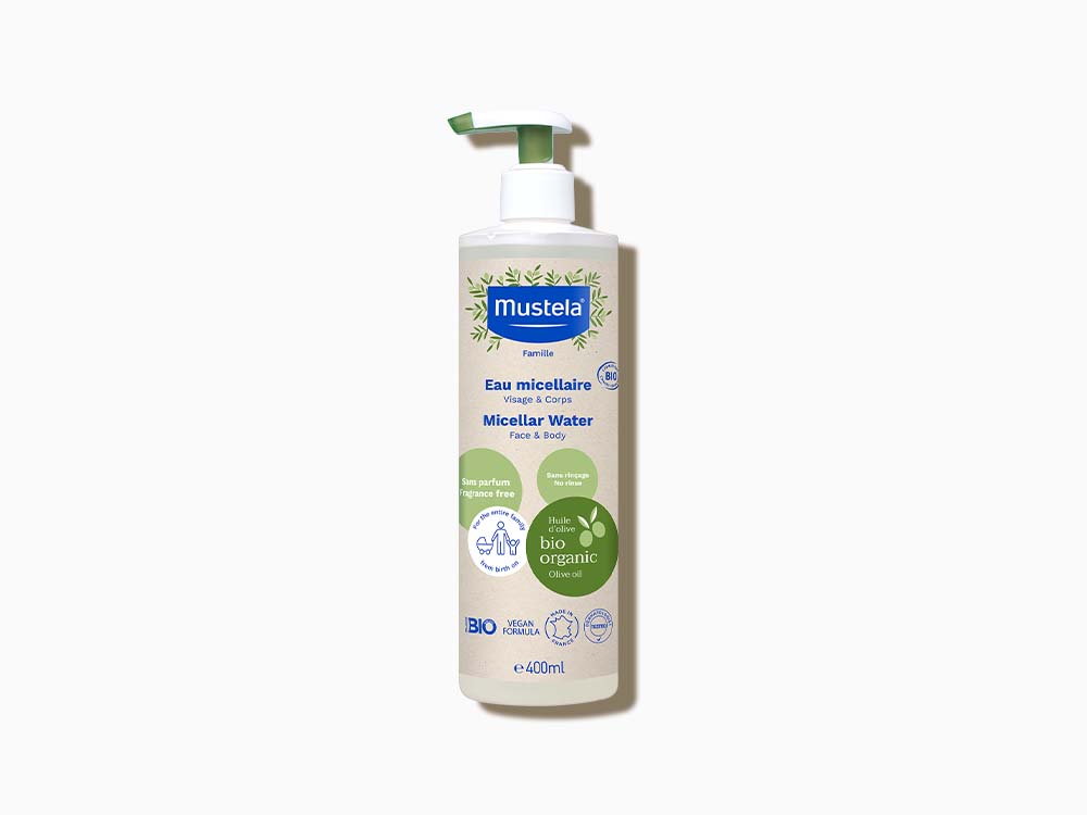 Mustela Gb Organic Certified Micellar Water 400ml Mustela Yallatoys