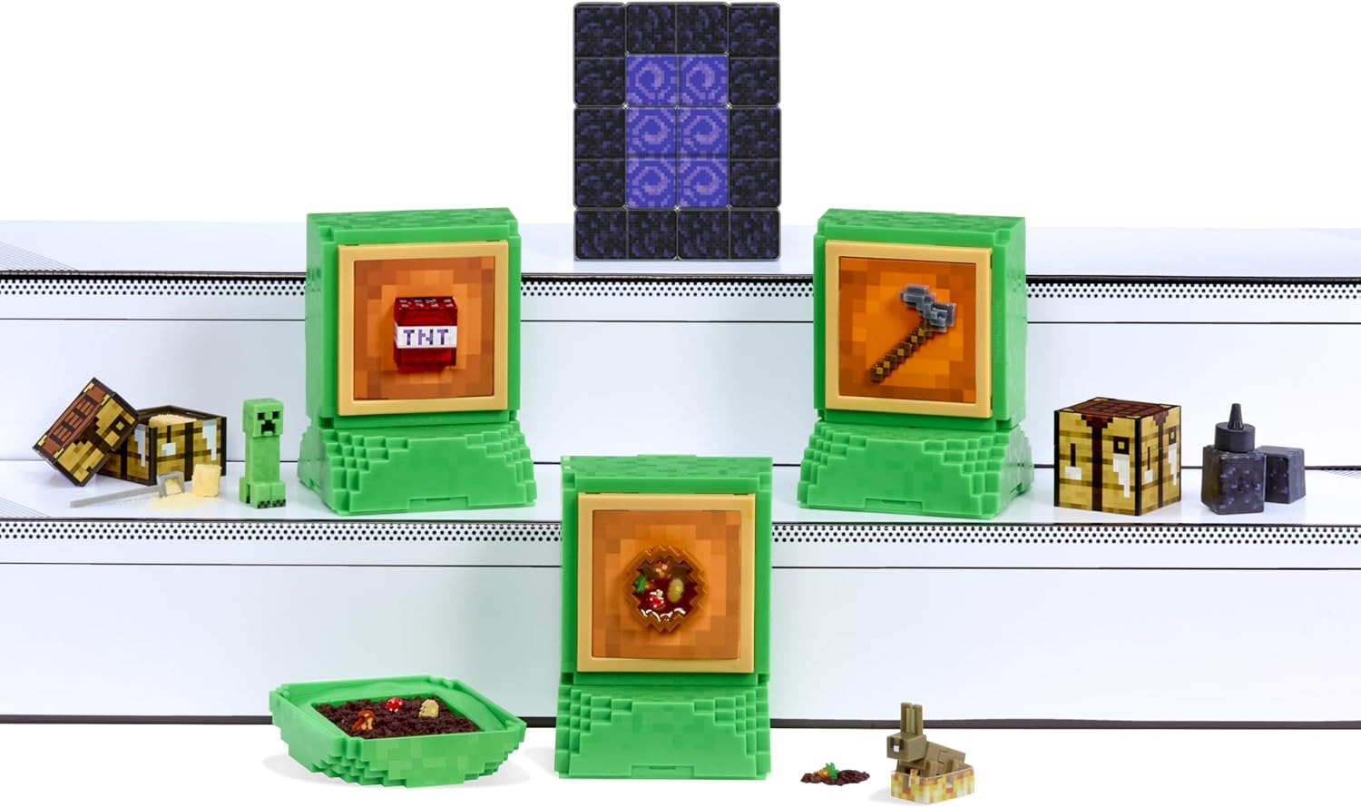 Miniverse Make It Mini Minecraft Surprise Capsule Build Kit Mini Verse Yallatoys