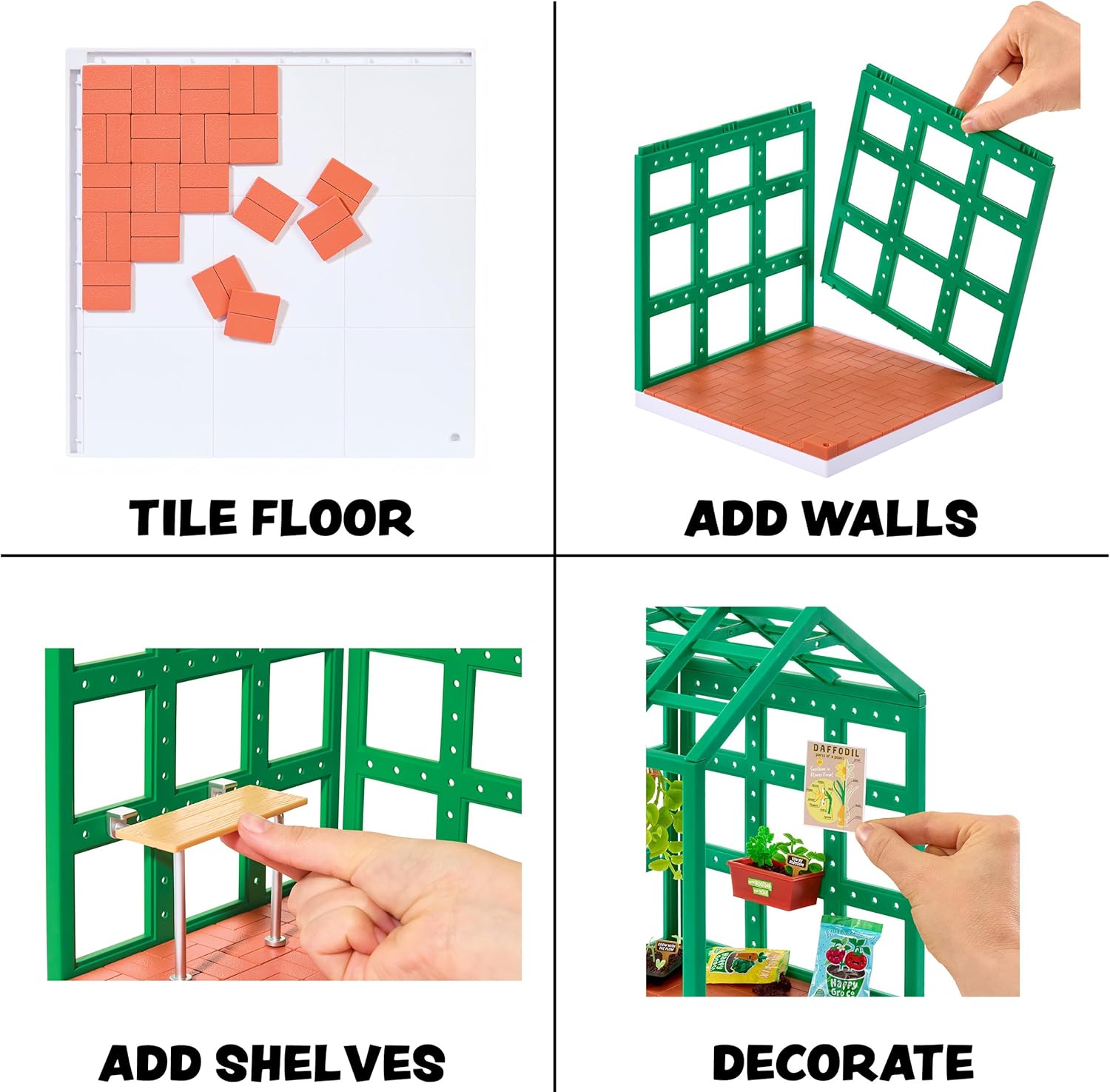 Miniverse Make It Mini Spaces Greenhouse Assorted