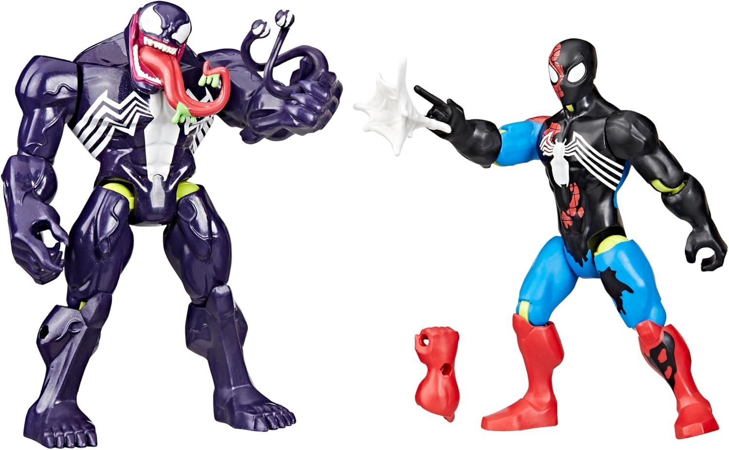 MixMashers Venom vs. Venomized Spiderman Figure 2Pack
