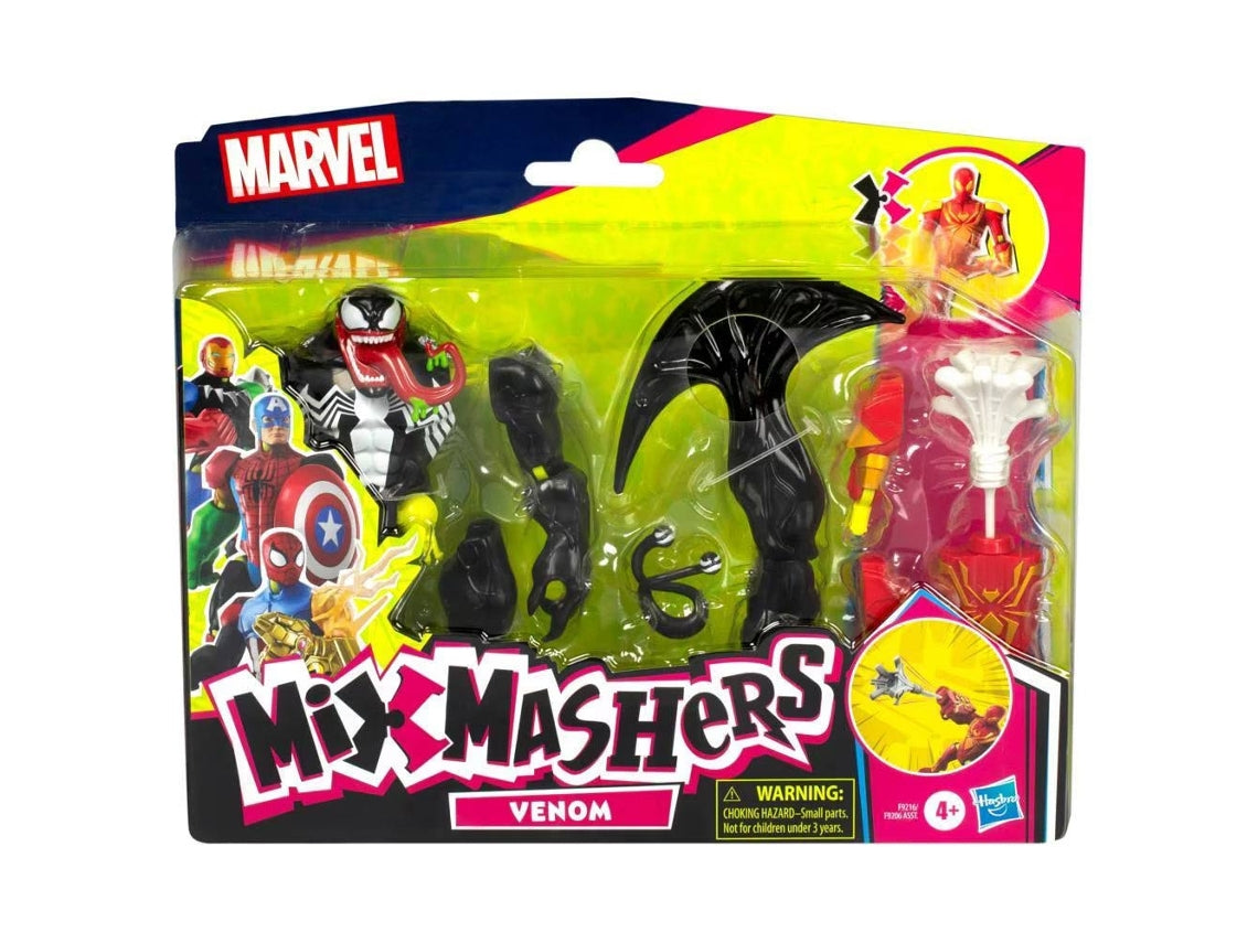 MixMashers Marvel Avengers Spider Man Venom Deluxe Figure 12cm