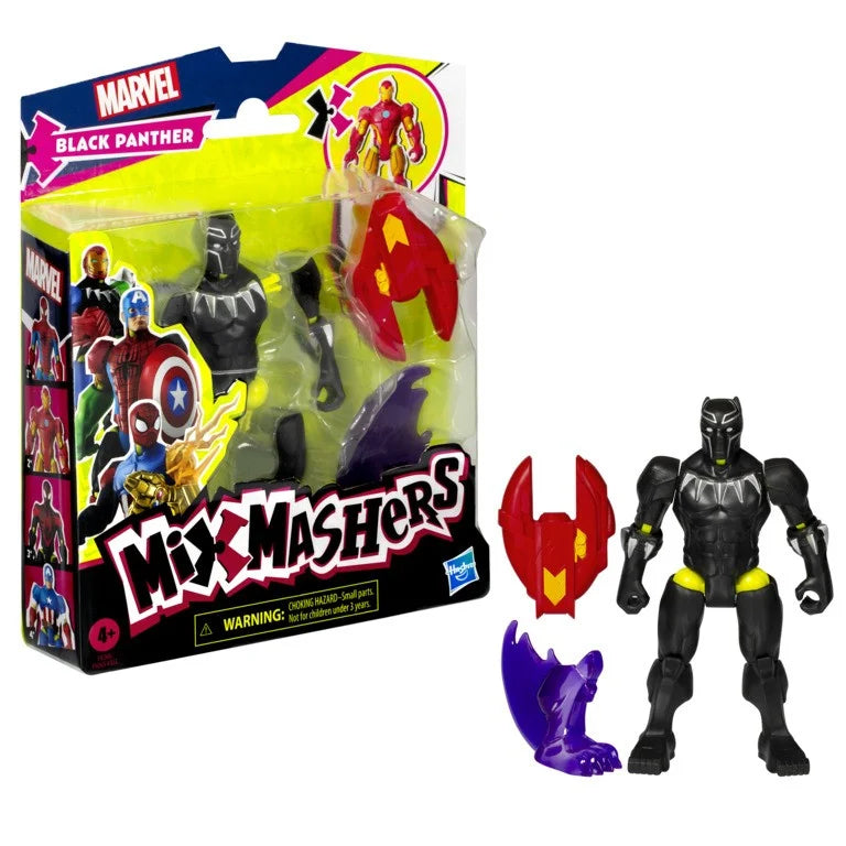 MixMashers Marvel Avengers Black Panther Action Figure 12cm