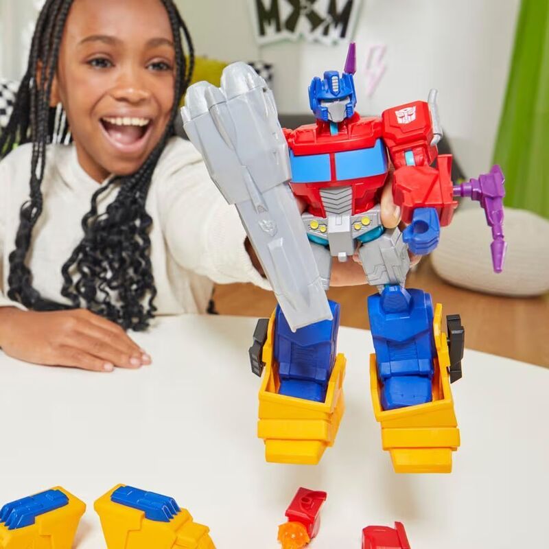 MixMashers Transformers Optimus Prime Deluxe Action Figure 12cm