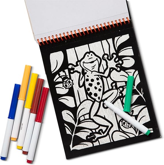 Magic Velvet Animals hidden pattern coloring