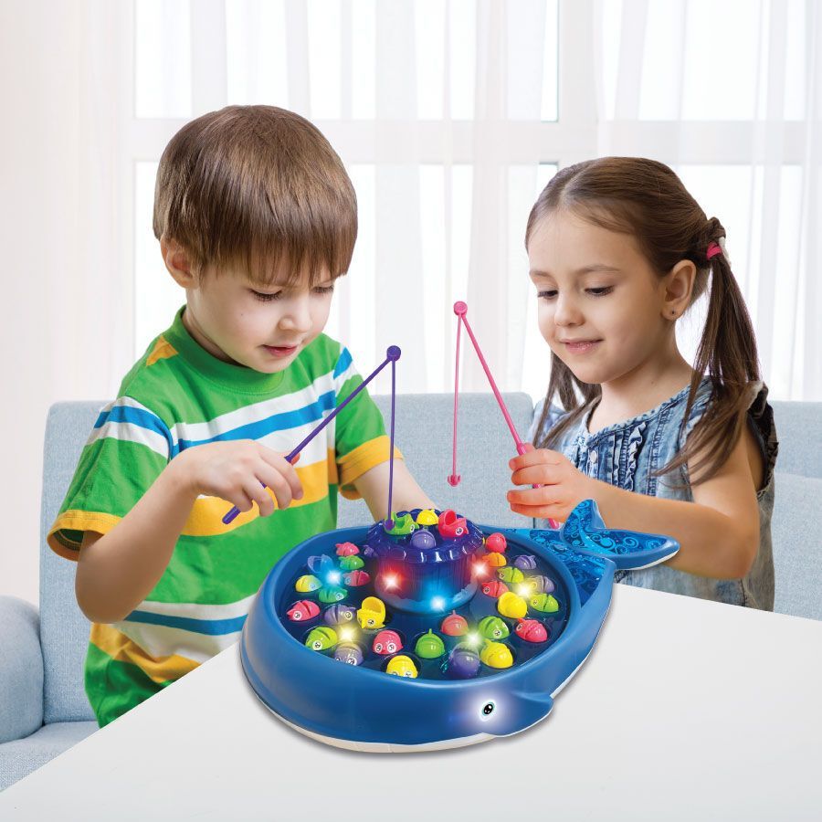 Magical Whale Electronic Fishing Game