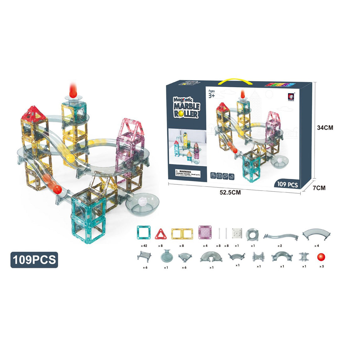 Magnetic Blocks Marble Roller Kit