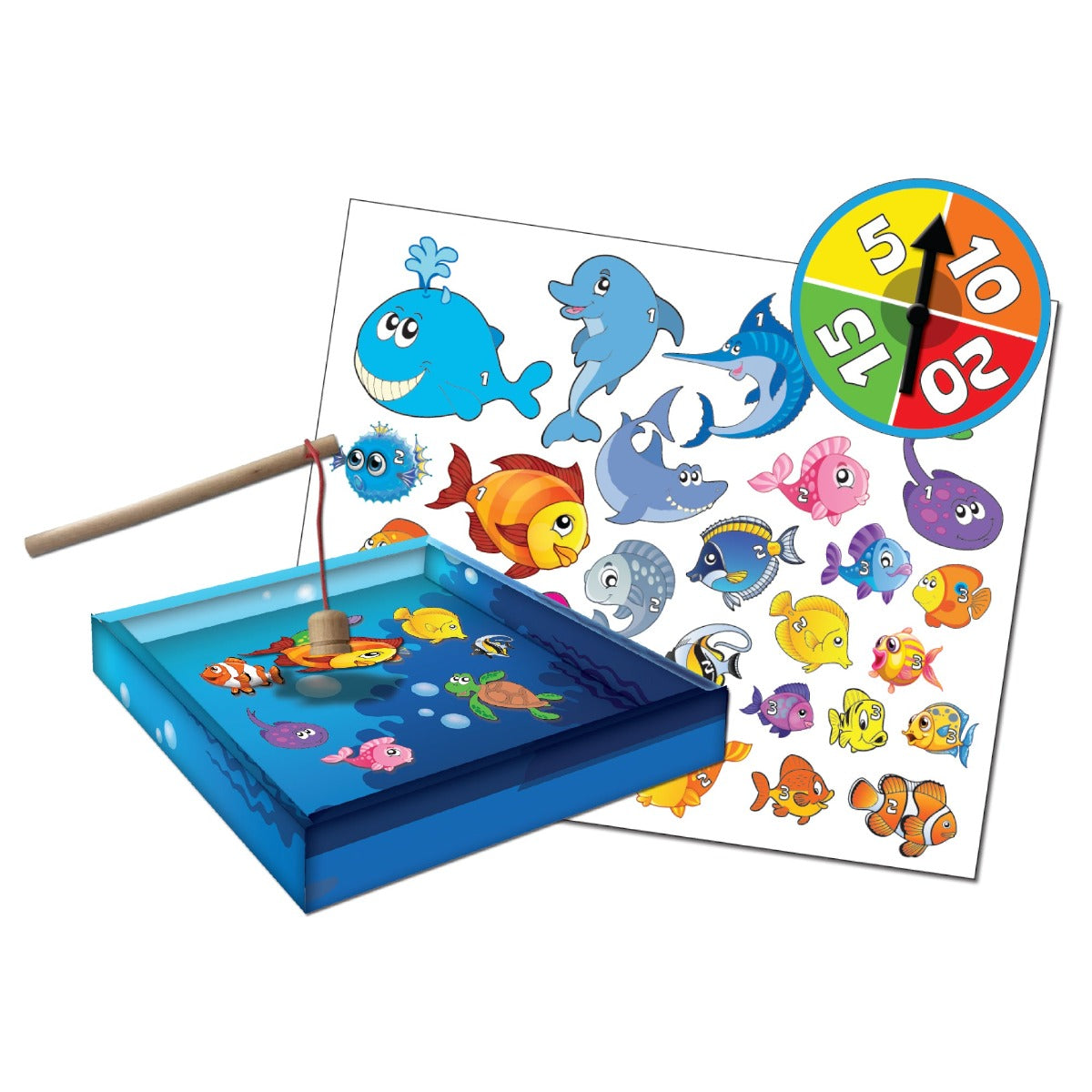 Magnetic Fishing Skill Building Toy