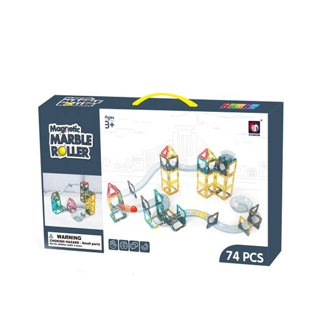 Magnetic Marble Roller 74 Pcs