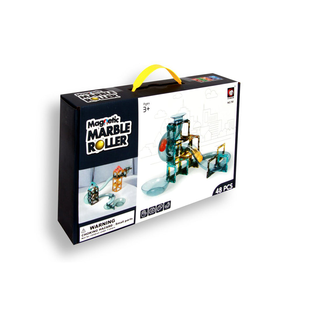 Magnetic Marble Run Building Blocks