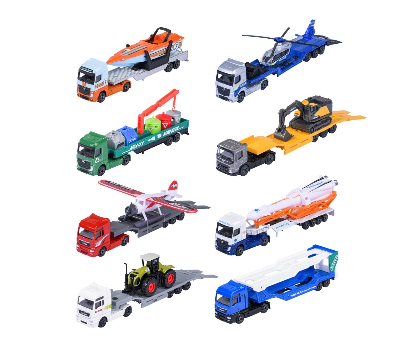 Majorette City Transporter truck