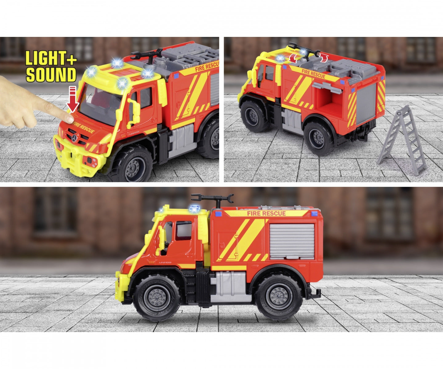 Majorette Mercedes Benz Fire Truck