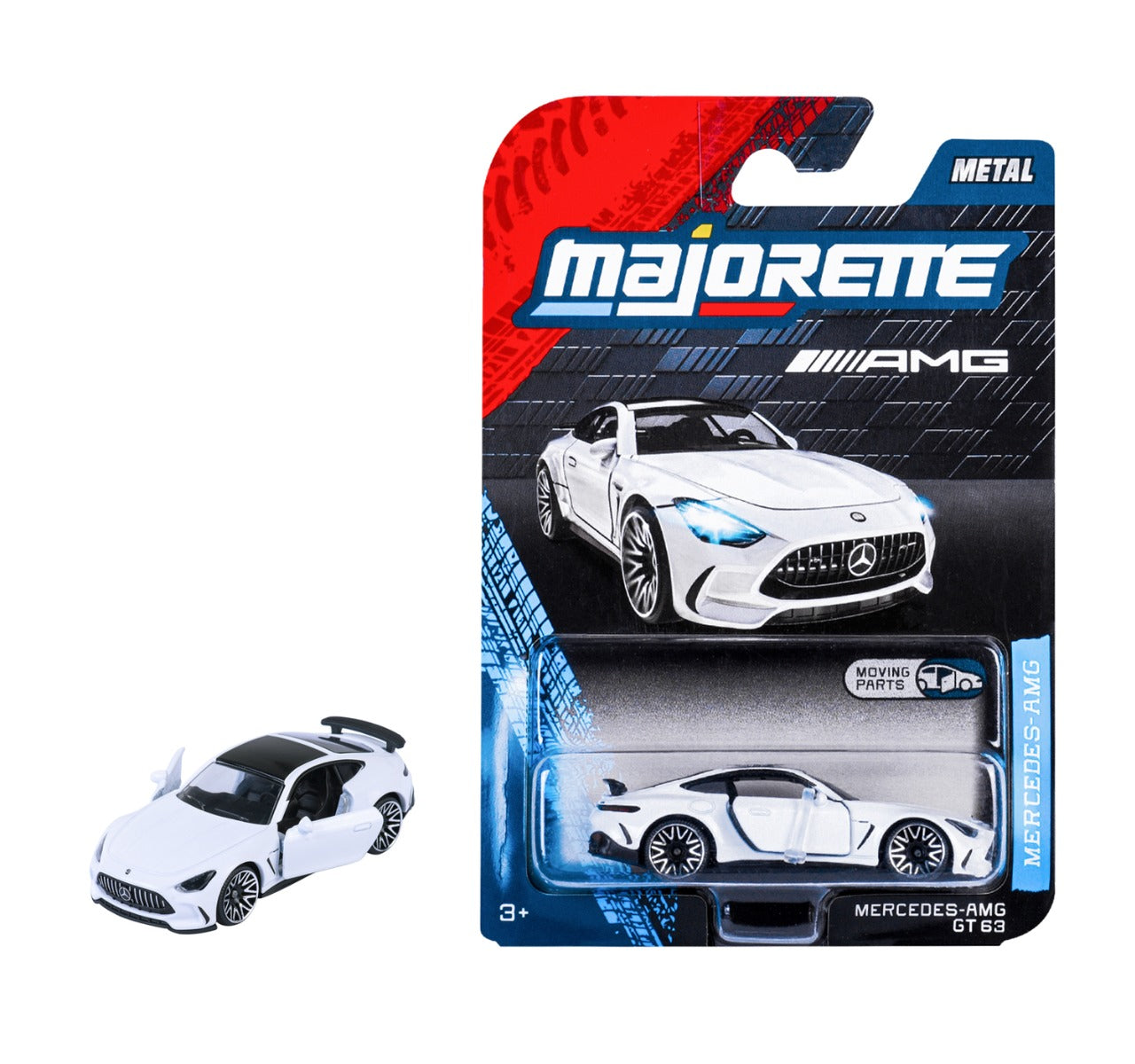 Majorette Mercedes White 