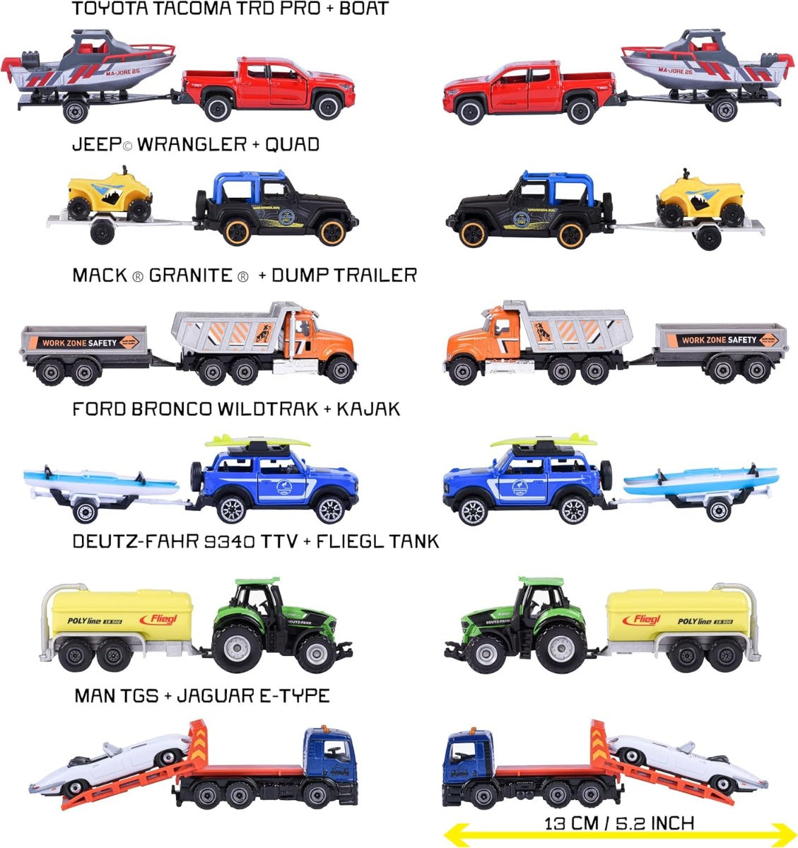 Majorette metal city transport series