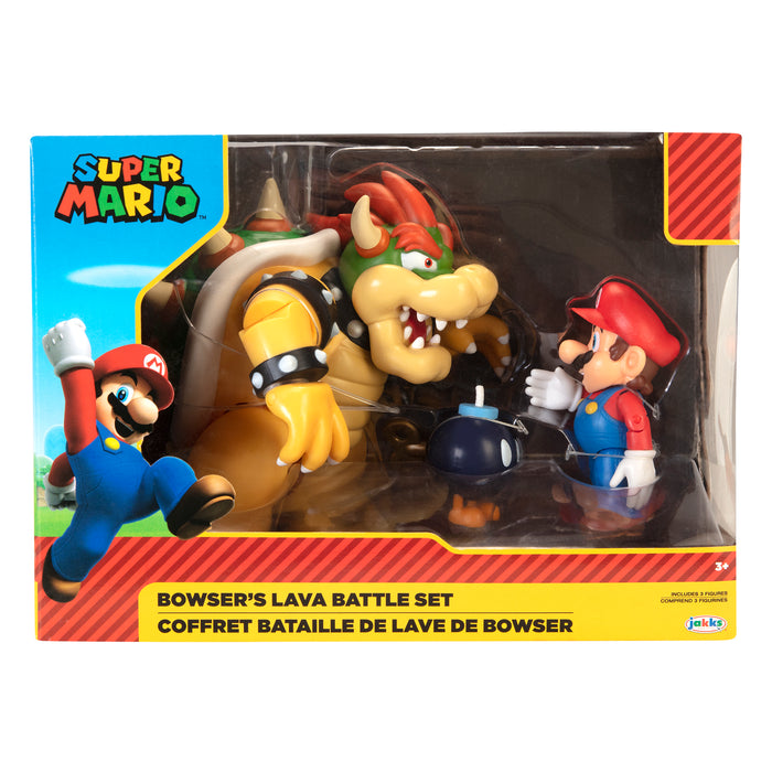 Mario Bowser battle set
