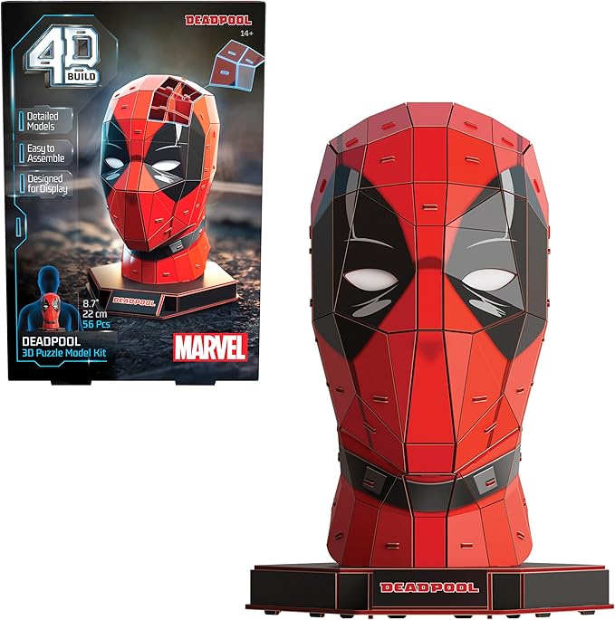 Marvel Superhero Mask 4D Build